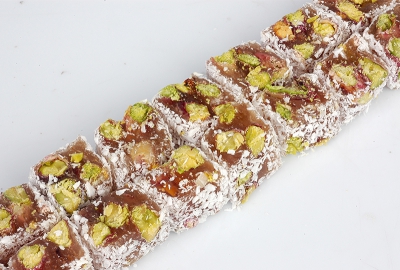 Turkish Delight with Pistachio